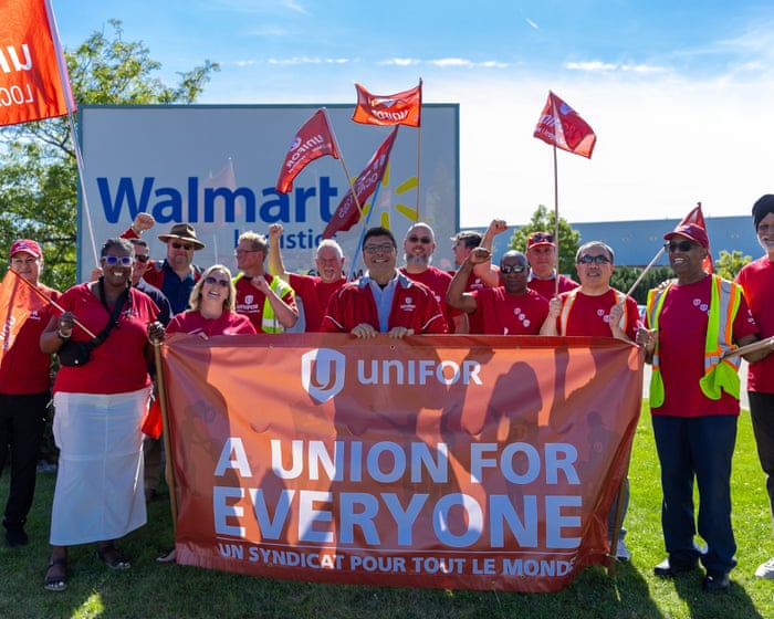 ‘Historic’: Canadian warehouse workers sign first-ever union deal with Walmart