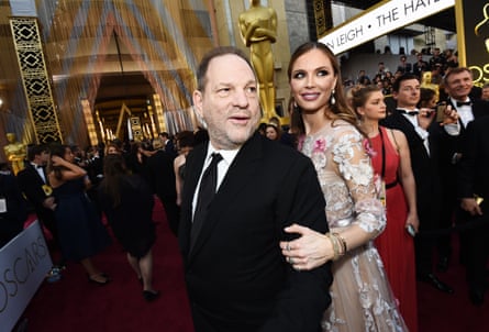 Harvey Weinstein and Georgina Chapman 88th Annual Academy Awards in 2016