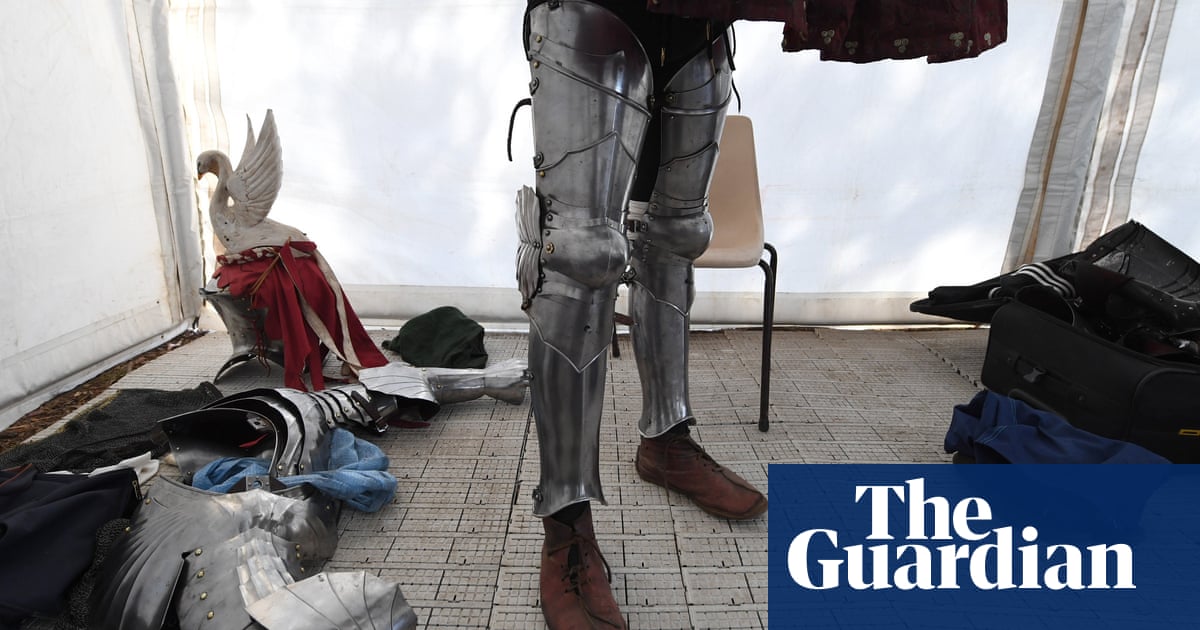 Jousters, vikings and eagles: the St Ives Medieval Faire – in pictures | Culture | The Guardian
