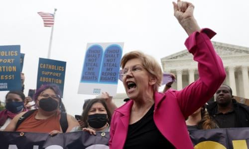 I am angry!': Elizabeth Warren lambasts supreme court after draft abortion  opinion leak – video | US news | The Guardian