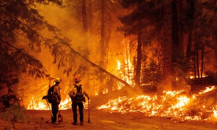 The Dixie Fire in Plumas County, California