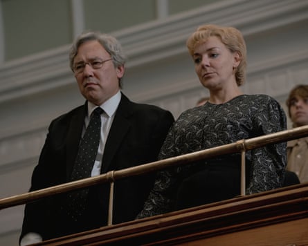 Daniel York Loh as Charlie Ming and Sheridan Smith as Ann Ming in I Fought The Law.
