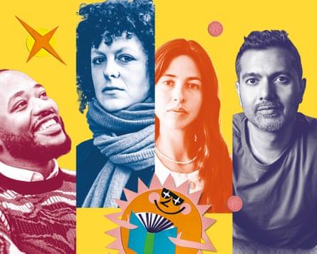 Pictures of debut authors.