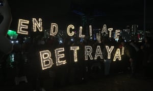 Climate protest