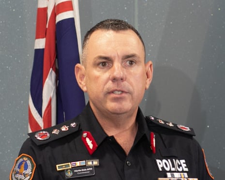 The NT police commissioner, Martin Dole.