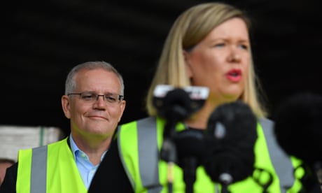 Scott Morrison and Liberal MP Bridget Archer