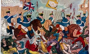 ‘The Massacre of Peterloo, or Britons Strike Home’, 1819 (1904). Artist: George Cruikshank