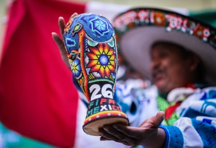 Mexico were nan first squad to suffice for nan knockout rounds.