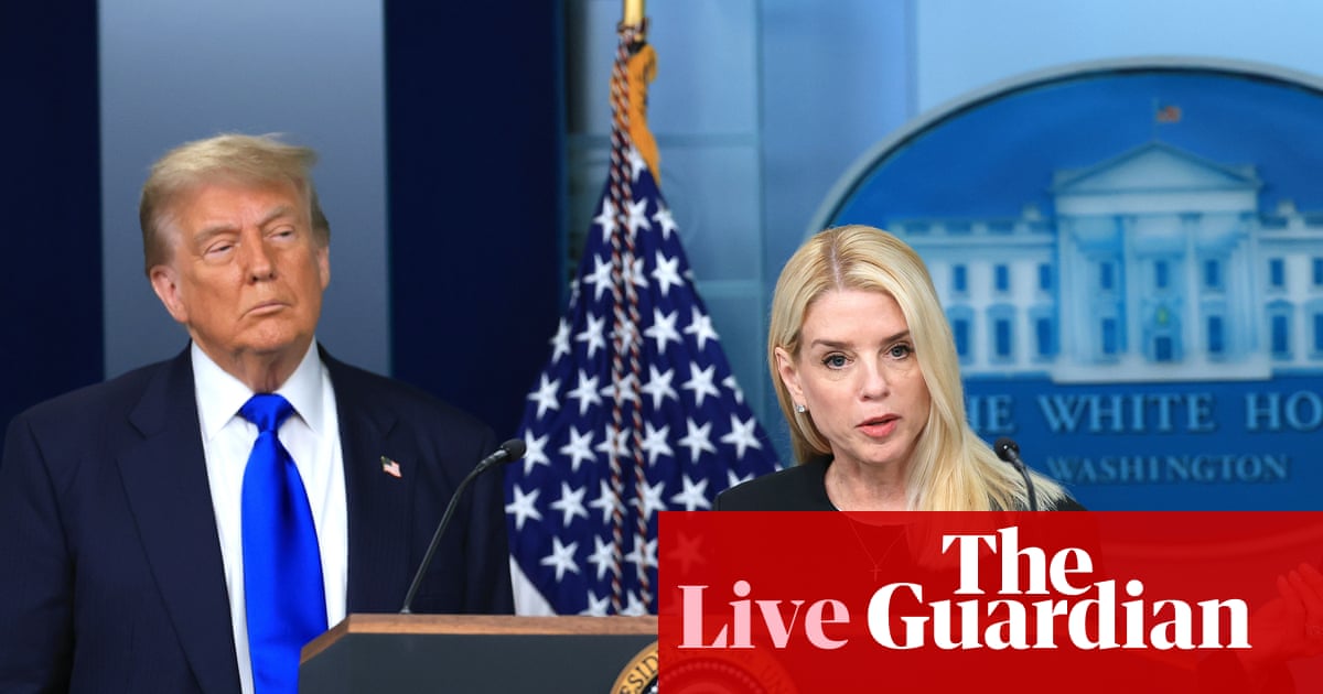 Trump’s former attorney general to face closed-door questioning from House committee over Epstein files – live
