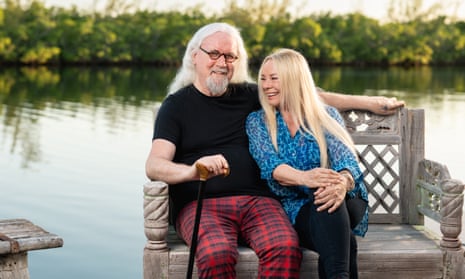 Billy Connolly and his wife, Pamela Stephenson Connolly, photographed in Key West, Florida September, 2023.