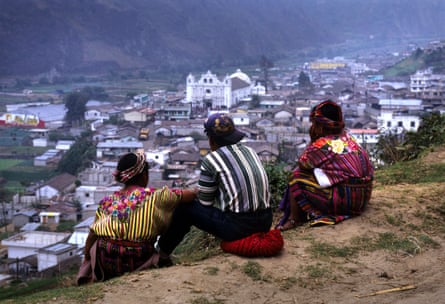 Μια οικογένεια Kʼiche' στη Γουατεμάλα.