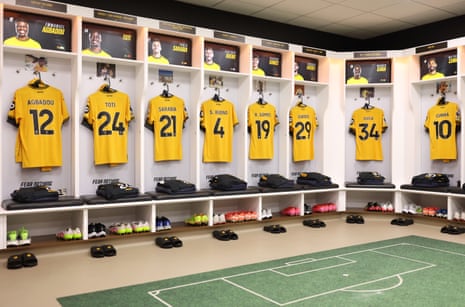 A peek inside the Wolves dressing-room ahead of kick-off.