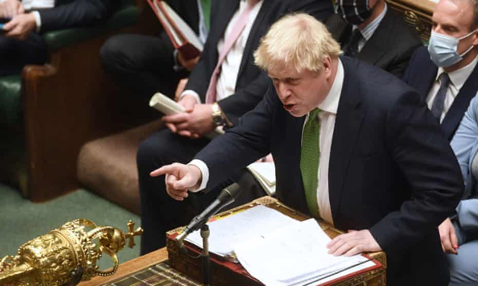 Last week Boris Johnson ‘brazenly refused to accept that the political principle should apply to him’.