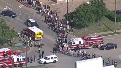Shooting at a mall outside Dallas leaves at least eight people dead – video