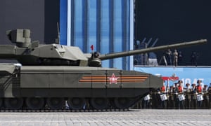 Russiaâ€™s T-14 Armata tank seen in Moscow