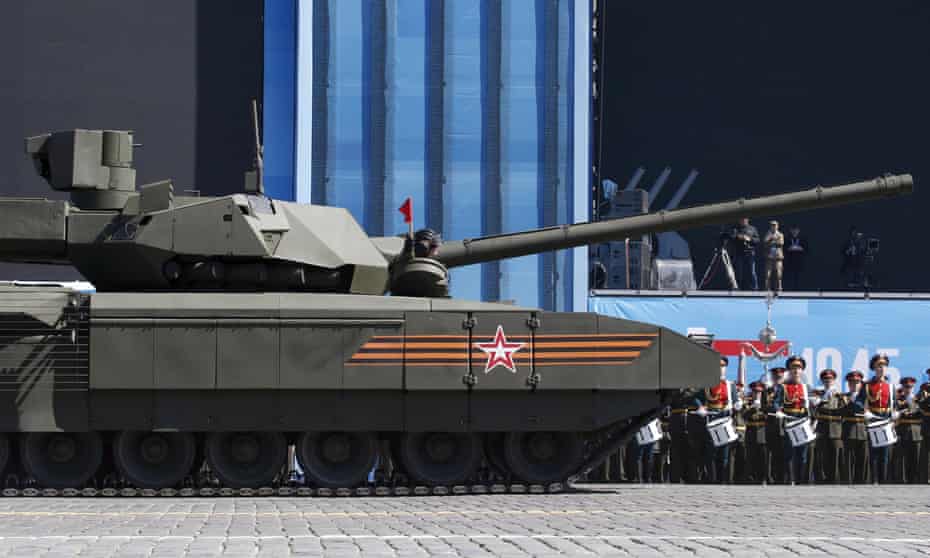 Russia’s T-14 Armata tank seen in Moscow