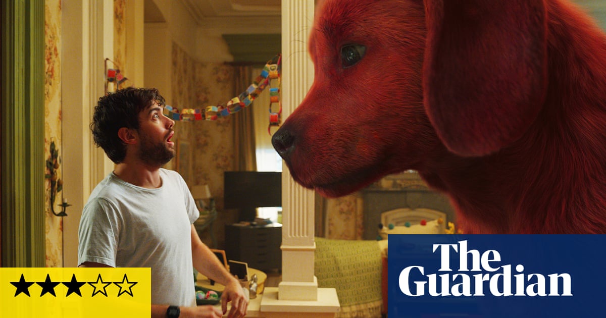 Clifford the Big Red Dog review – lovable scarlet hound takes on the tech bros