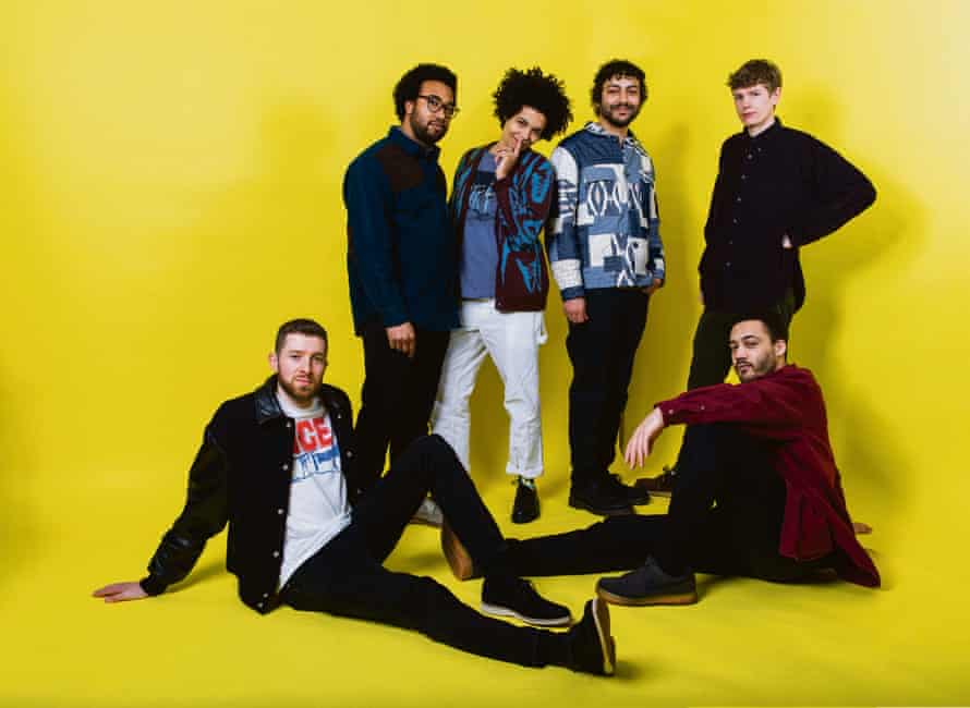 Summer of soul: meet the stars of the UK soul renaissance | Soul 4 Lovescene: Alex Hill, Adisa Allen, Pops Roberts, Ben Price, Jack Duckham (standing), Ruben Sheridan.