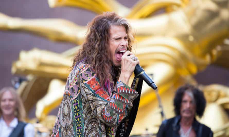 Steven Tyler of Aerosmith, a former patient of Dr Steven Zeitels.