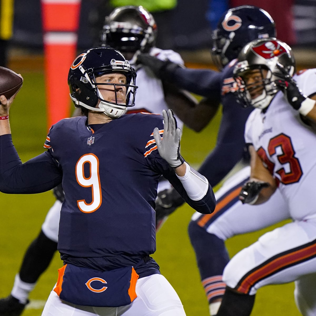 Foles thwarts Brady again as Chicago Bears rally past Tampa Bay Buccaneers, NFL