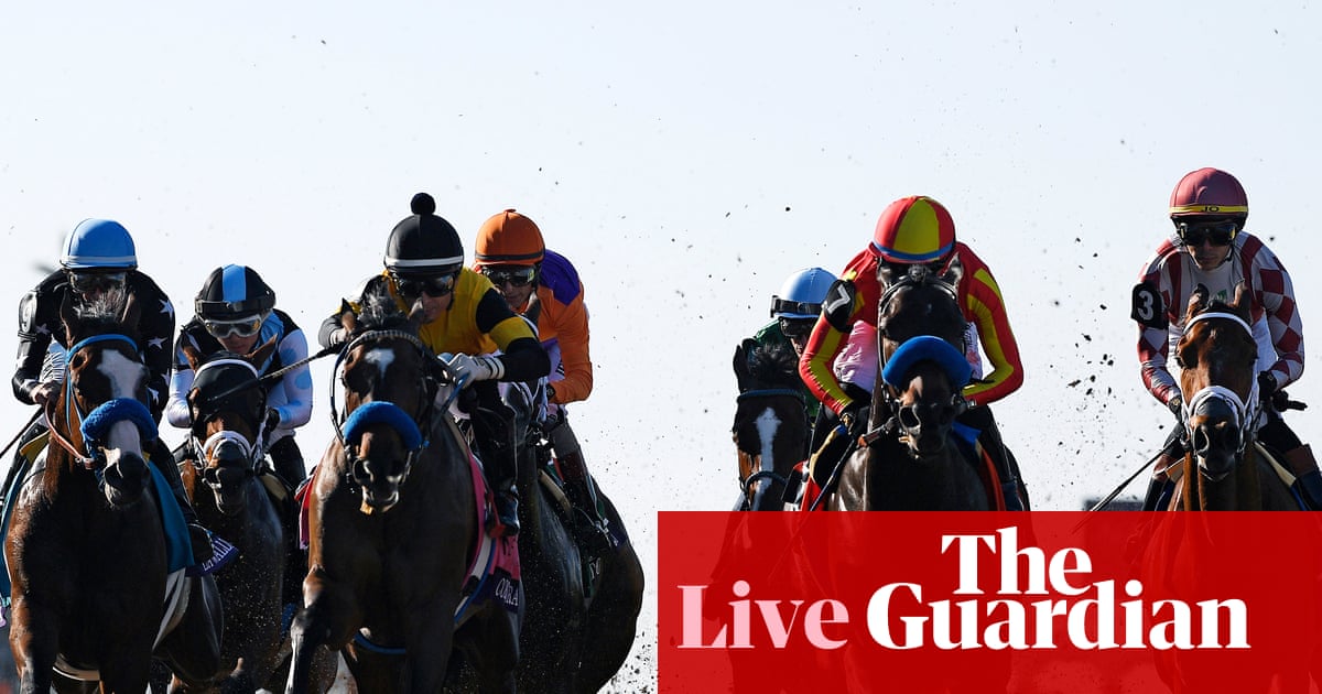 Breeders’ Cup 2025 horse racing: day two – live