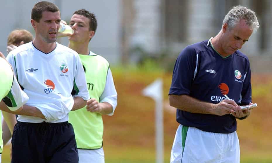 The rock-hard training pitch in Saipan was just one of the things that angered Roy Keane in the buildup to the 2002 World Cup. 