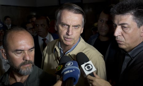 Presidential candidate Jair Bolsonaro has denied having ties to Steve Bannon.