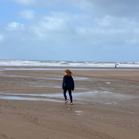 Jess at her local beach