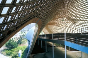 Roof for the Multihalle in Mannheim, Germany.