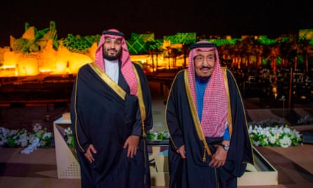 King Salman bin Abdulaziz and Mohammed bin Salman
