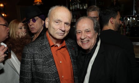 David Chase and Dan Grimaldi at the 25th anniversary celebration of HBO’s The Sopranos.
