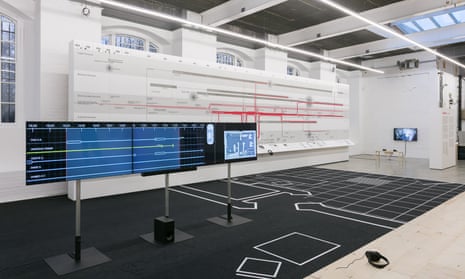 A Forensic Architecture installation at the ICA in London