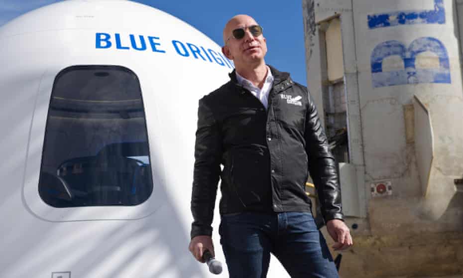 Rocket men: Bezos, Musk and Branson scramble for space supremacy | Space |  The Guardian