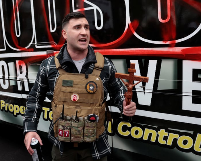 Rightwing influencers spin anti-Muslim rage in Michigan for social media reach