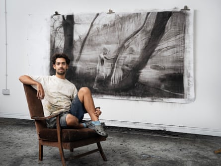 Jake Grewal at his studio.
