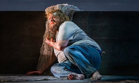 Clayton as Peter Grimes in Deborah Warner’s staging at the Royal Opera House March 2022.