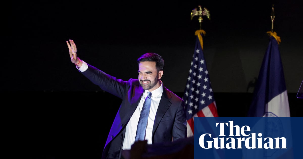 Democratic candidate Zohran Mamdani becomes New York City's next mayor – video