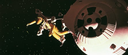 A still from 2001: A Space Odyssey, 1968.