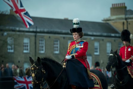 Olivia Colman as Queen Elizabeth II in series four of The Crown, aired in 2020.