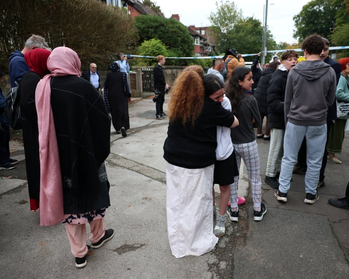Manchester synagogue attack suspect named by police after two people killed and three injured – as it happened