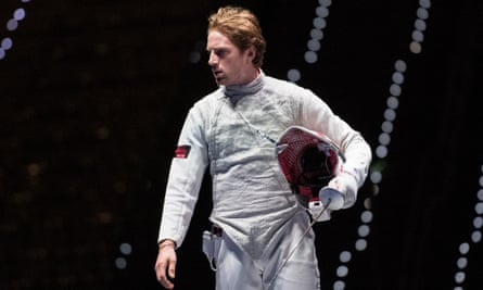 Race Imboden at a competition in Turin earlier this year