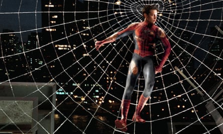 Tobey Maguire in the 2004 film Spider-Man 2