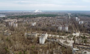 The die-off of surrounding trees due to the nuclear disaster at Chernobyl has left a large amount of dead, fire-prone wood that is susceptible to large blazes