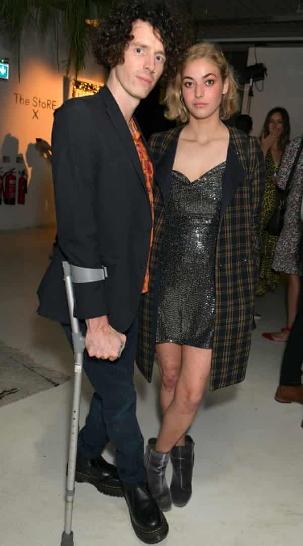 Blaine Harrison at London Fashion Week, 2019.
