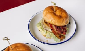 Burgers at Mollie’s Diner