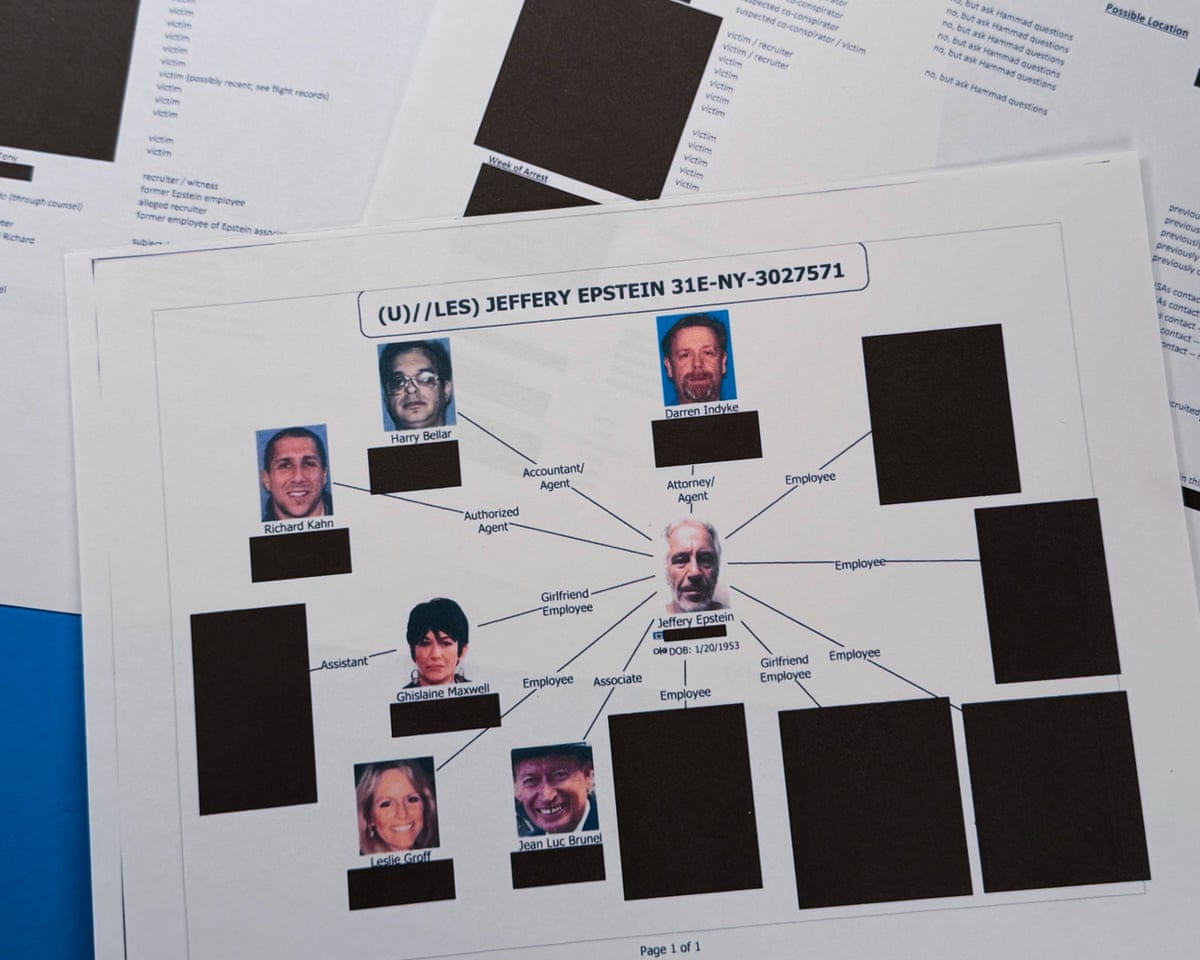 Democrats request 'urgent' review of unredacted Epstein files to evaluate DoJ compliance – as it happened | Jeffrey Epstein | The Guardian