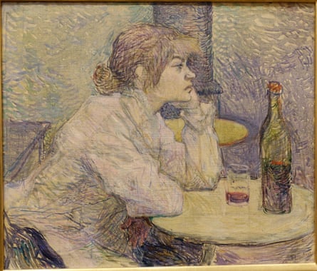 La Gueule de bois (Suzanne Valadon), par Henri de Toulouse-Lautrec (1887-1889).