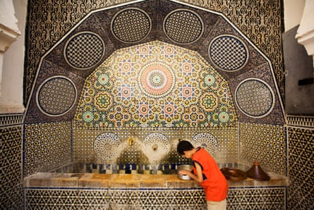 Water fountain, Fez, Morocco