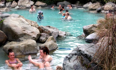 A thermal pool at Hanmer Springs