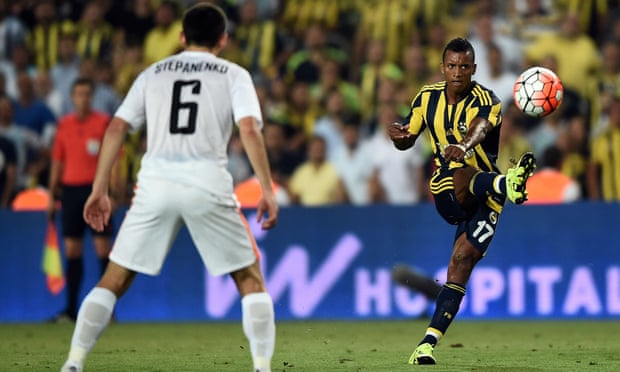 Nani spent last season with Fenerbahce in Turkey but has now joined the Spanish side Valencia.
